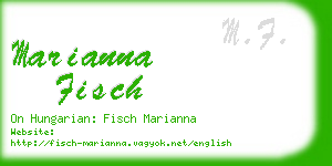 marianna fisch business card